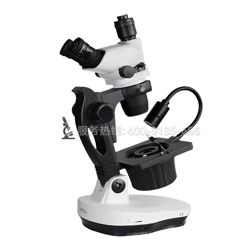 ZBS871L三目連續(xù)變倍寶石顯微鏡帶LED頂燈